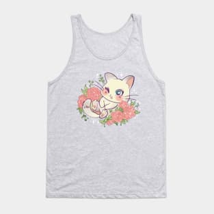 Kawaii Cute Kitty Cat Tank Top